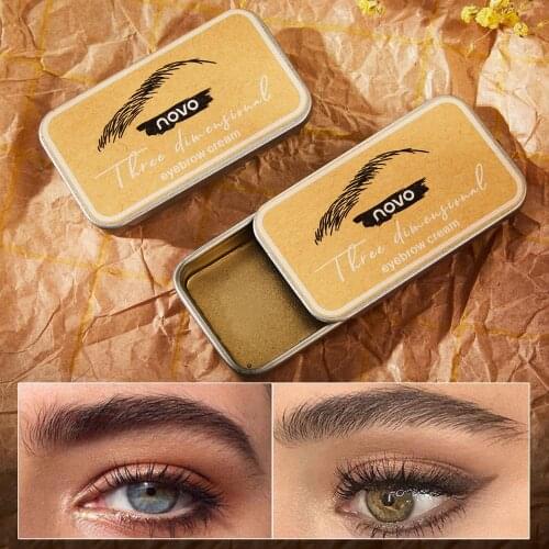 Three-dimensional Setting Eyebrow Cream Transparent Natural Eyebrow Makeup Waterproof Long-lasting Nourishing Eyebrow Cosmetics