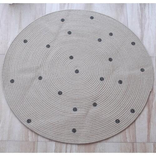 Knit Round Baby Crawling Rugs Play Tent Mattress Study Room Baby Room Creeper Carpet Dropshiping