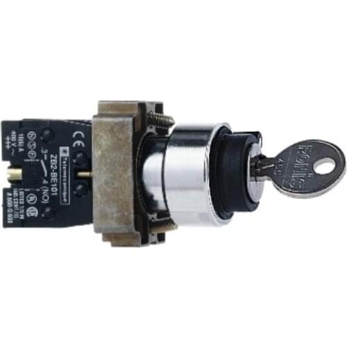 XB2BG with key selector switch XB2BG61C XB2BG61 = ZB2BZ103C + ZB2BG6C