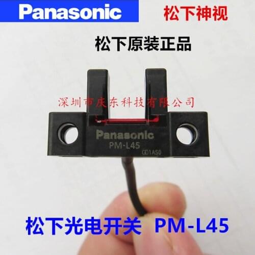 5 pieces Free Shipping Genuine authentic for Panasonic Photoelectric switch PM-L45 replaces PM-L44 photoelectric sensor