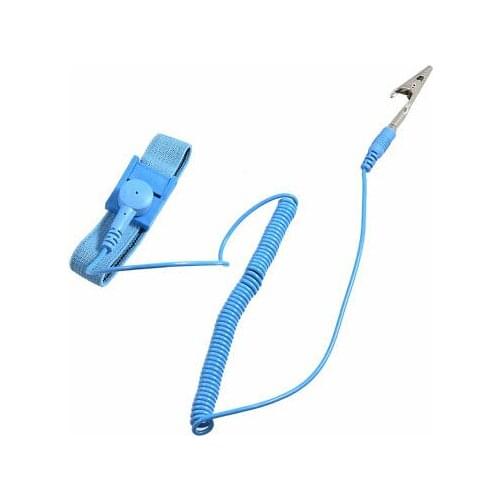 Anti Static ESD Adjustable Wrist Strap Band Ground Conductive w Cable