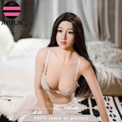 AYIYUN Hair Transplant Silicone Sex Dolls with Metal Skeleton Japanese Anime Adult Dolls Full Body Love Doll for Men Sex doll