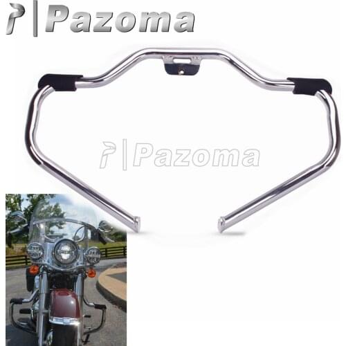 Chrome Motorcycle Crash Bar Engine Guard Protector For Harley Softail Standard Slim Street Bob Low Rider Breakout114 2018-2020