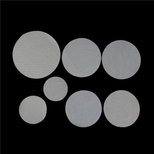 6 Sizes White Silicone Steamer Non-Stick Pad Round Dumplings Mat Steamed Buns Baking Pastry Dim Sum Mesh Cooking Case