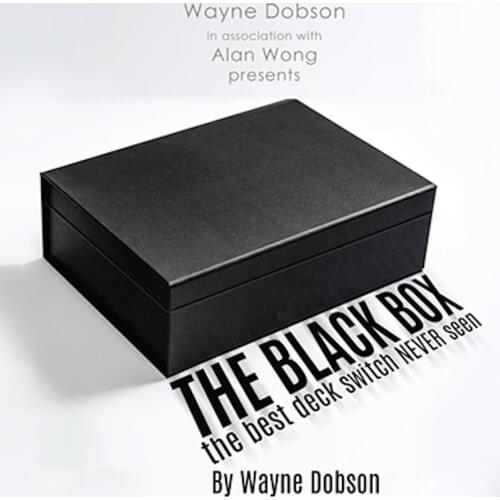 The Black Box (Gimmick and Online Instructions) Magic Tricks Funny Close up Magia Illusions Mentalism Gimmick Props Magicians