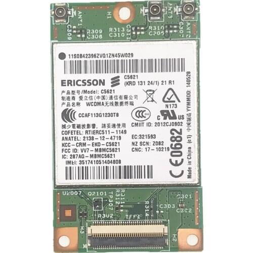 For Ericsson C5621 WWAN 3G Module For Lenovo ThinkPad x1 Helix Laptop 04X3797