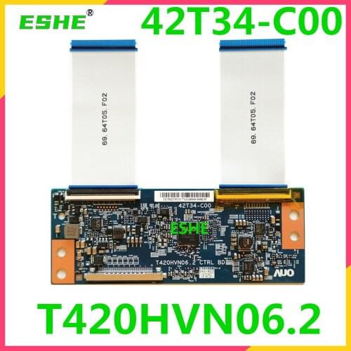 For KDL-42W700B 42T34-C00 T420HVN06.2 Logic Board T420HVF06.0 Driver board Send cable Free shipping 100% test work