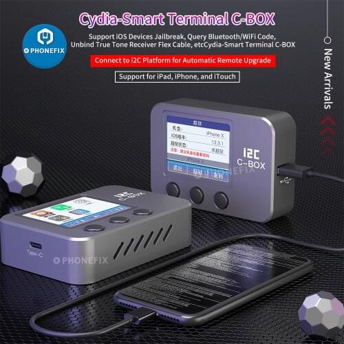 I2C C-BOX Jail Break Box for bypass ID Password On IOS Device PC Free/Query Wi-fi/Bluetooth Address for iphone Same as JC J-Box