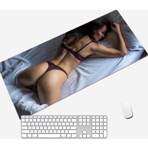 Sexy ass Underwear Bikini Woman girl Desk Mat Mouse Pad Office Rug Keyboard Pad On The Table Pads Desk Protector Deskmat
