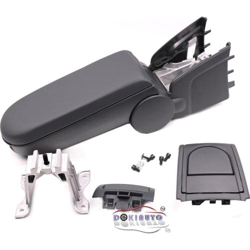 Leather Armrest With Cup Holder For Volkswagen VW New Polo 6R 2011-2016 POLO GTI CROSS