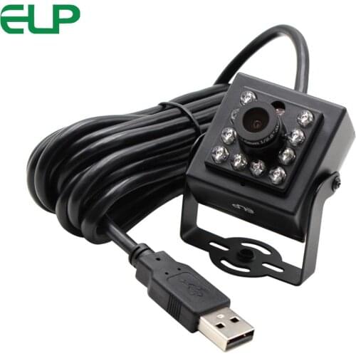 Windows Mac Linux Android usb camera module 640X480 VGA CMOS night vision 10pcs ir leds usb camera for day and night video