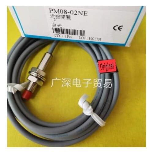 PM08-02NE PM08-02PE Cylindrical Switch Sensors 100% New Original