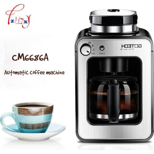 Full Automatic Grinding Machine 580ml Coffee Grinding Machine Beans Double Use American Coffee Machine For Home 1pc
