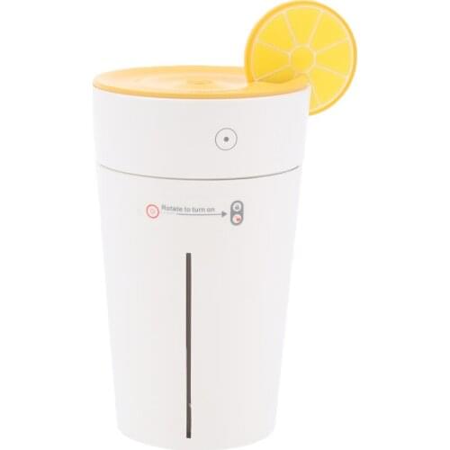 Lemon Cup Shape Mini Portable USB Cool Mist Air Humidifier Diffuser Suit for Home Car Office Room Single Room