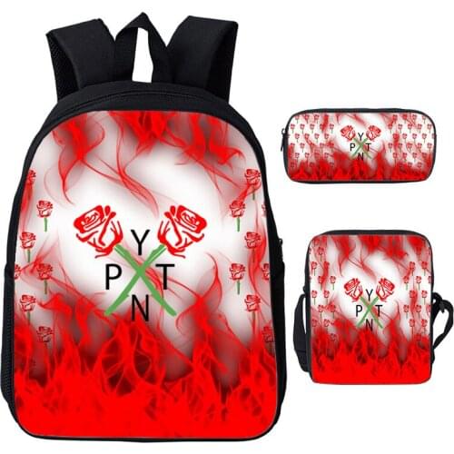 3D Payton Moormeier Backpack Women Travel Backpack PYTN Printed Net Red Hot School Bags Boys Girls Mochia Popular Lover Bookbag
