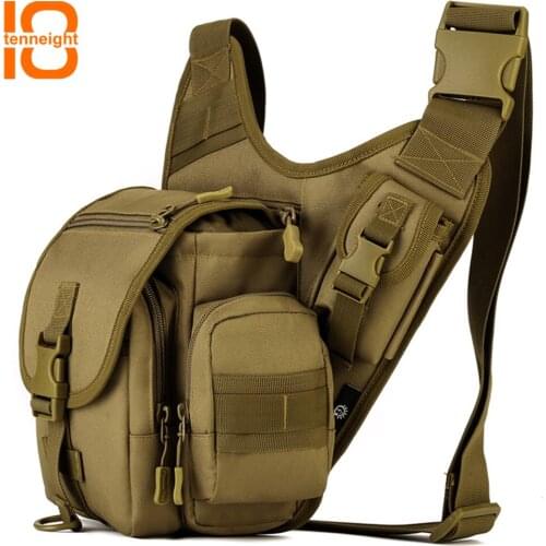 TENNEIGHT New outdoor army fan saddle bag Molle Military tactical bag travel photography camera bag waterproof Crossbody Bags