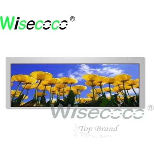 9.1inch TFT LCD screen for gaming industrial smart alarm clock display 822(RGB)×260 lamp type With WLED LED driver