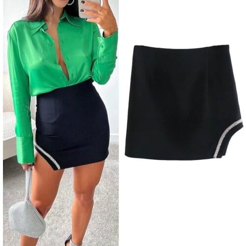 Женские осенние юбки TRAF China At AliExpress