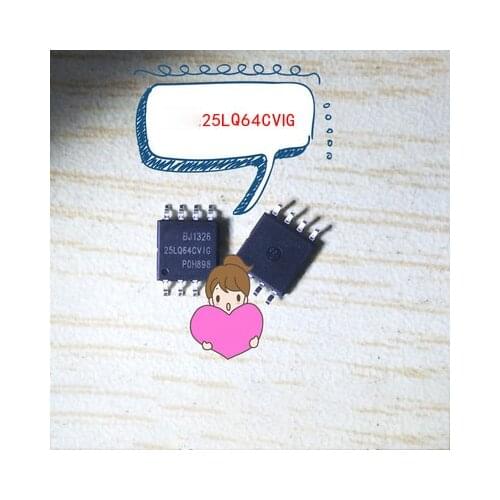 1pcs/lot GD25LQ64CVIG 25LQ64CVIG GD25LQ64 25LQ64 SOP-8 In Stock