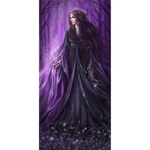 Forest Girl 5D DIY Full Round/Square Diamond Painting Cross Stitch 3D Embroidery Rhinestone Mosaic Home Decor Art Y661