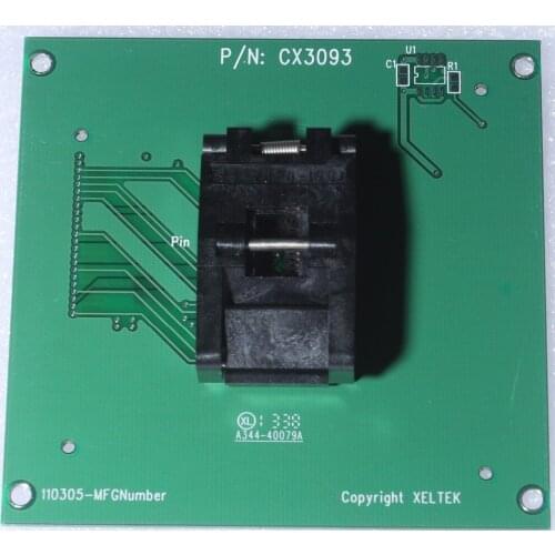 Ecmo.com.cn: Genuine Only - XELTEK QFP48 Socket Adapter CX3093 ***Price is lower, Please consult before pay