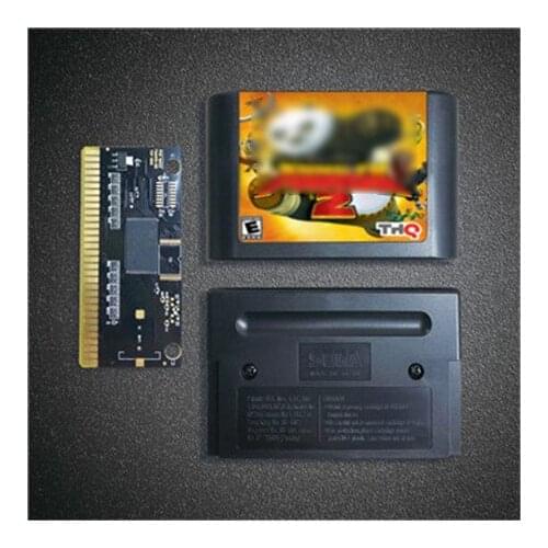 Kungfu Game Pandaed 2 - 16 Bit MD Game Card for Sega Megadrive Genesis Video Game Console Cartridge