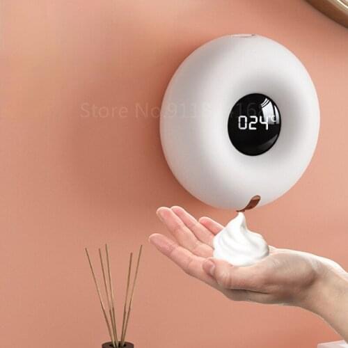 Induction hand washing machine wall hanging automatic foam intelligent electric wash mobile phone charging