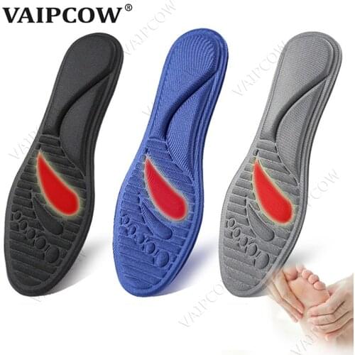 Summer Sports Insoles for Shoes Sole Deodorant Shock Absorption Soft Insole Sweat-Absorbant Foot Pads Insert Unisex