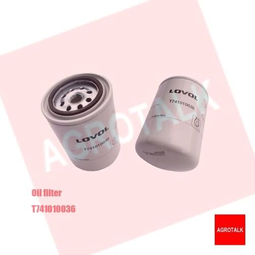 Oil filter for Lovol power 1004TD, part number : T741010036