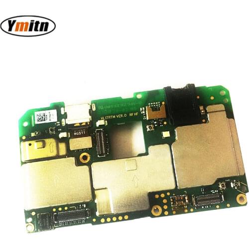 Ymitn Mobile Electronic Panel Mainboard Motherboard Unlocked with Chips Circuits Flex Cable For Huawei Y7 TRT-LX1 LX2 TRT-AL00