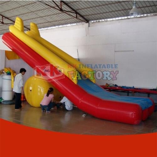 Inflatable water Slide Beach Mobile Water Slide Park Yacht Party Essential Inflatable Slides