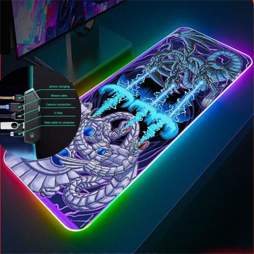 Anime Cartoon 90X40 Large Size MousePad Laptop Anti-slip Mousepad Rubber Gamer MousePad Office Desk Pad for RGB4USB-HUB MousePad