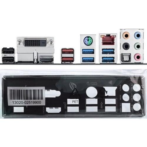 New I/O shield back plate of motherboard for STRIX Z270H GAMING just shield backplate Free shipping