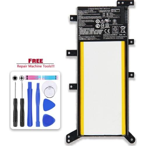 2021 New c21n1347 5000mAh Battery For ASUS X554L X555L X555LB X555LN X555 X555LD X555LP F555A F555U W519L F555UA VM Batteries