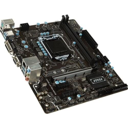 MSI B250M PRO OPT BOOST LGA 1151 Intel B250 B250M Original PC Motherboard DDR4 32GB Core i5-6600K i3-7350K M.2 PCI-E 3.0 USB3.1