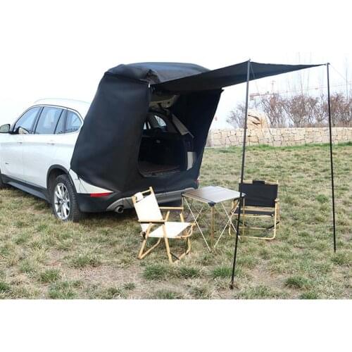Outdoor Camping Travel Awning Tent Waterproof UV Portable Automobile Trunk Shade Tent For Car SUV MPV Truck