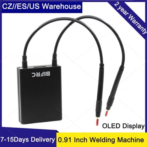 Portable Welding Machine 0.91 Inch OLED Display Metal Housing Welding Tool 20 Gears Power Adjustable for 0.2mm Nickel Belt DH30