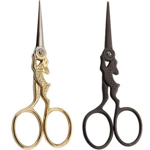 Tailor Scissors Shear Rabbit Handle Stainless Steel Tailor Scissors for Sewing Embroidery