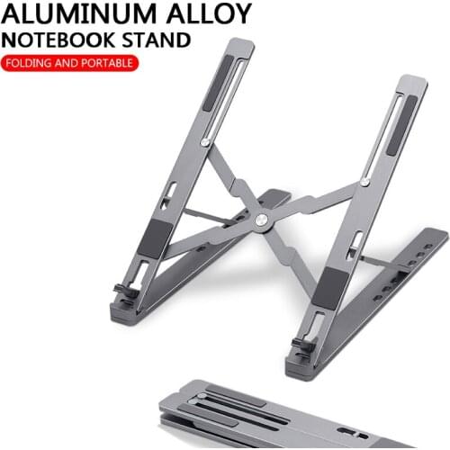 Adjustable Laptop Stand Foldable Notebook Stand Portable Laptop Holder Tablet Bracket Computer Support For MacBook Air Pro Ipad