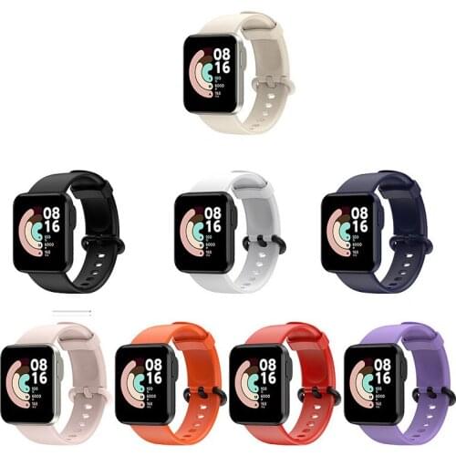 Soft Silicone Sport Band Straps For Xiaomi Redmi watch Smart Wristband Bracelet Replacement Watch Strap For Redmi watch