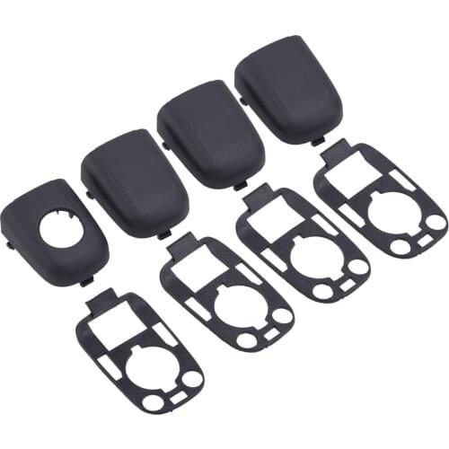8pcs/Set ABS Car Door Handle End Cap Cover Seal Fit for Peugeot 307 Citroen C2 C3 2003 2004 2005 2006 2007 2008 2009
