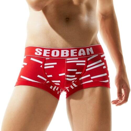 Piano printed Boxer Shorts for men Cotton breathable Underwear Male striped Pattern Under Shorts LOW-RISE BOXERS for men Stylish