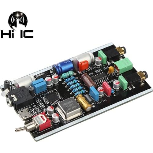 Olive ES9023 USB Audio DAC Sound Card Decoder Board HIFI Zero Noise Supports ASIO Decoding