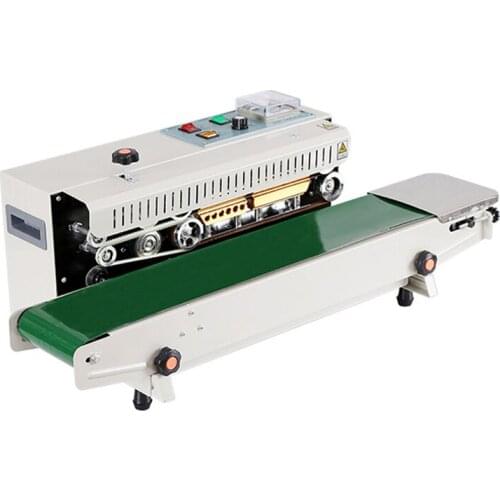 High Quality Compound Sealing Machine Continuous Automatic Heat Film Bag Band Sealer With Belt Conveyor