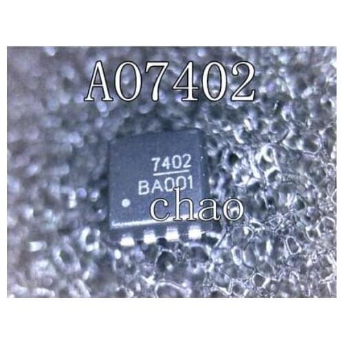 Free shipping 50PCS AO7402 AON7402 7402 QFN8