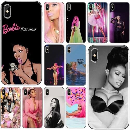Nicki Minaj Cover Soft Silicone TPU Phone Case For iPhone 5 5S SE 6 6plus 7 plus 8 plus X XS XR XS Max 11 For iPhone 11 Pro Max