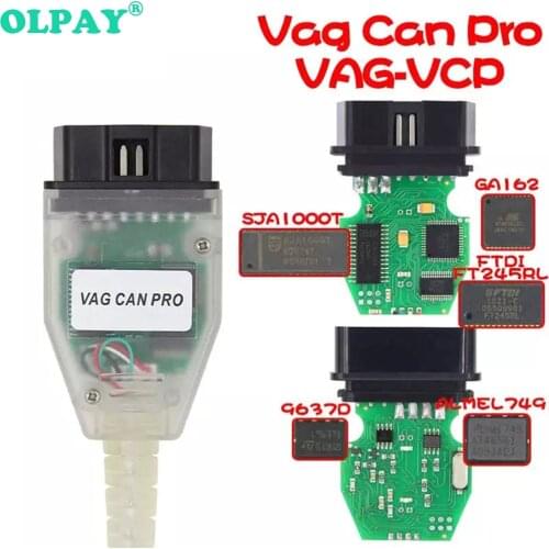 Professiona VAG CAN PRO CAN BUS+UDS+K-line S.W Version V5.5.1 VAG OBD VCP Scanner obd 2 car diagnostic scanner tool