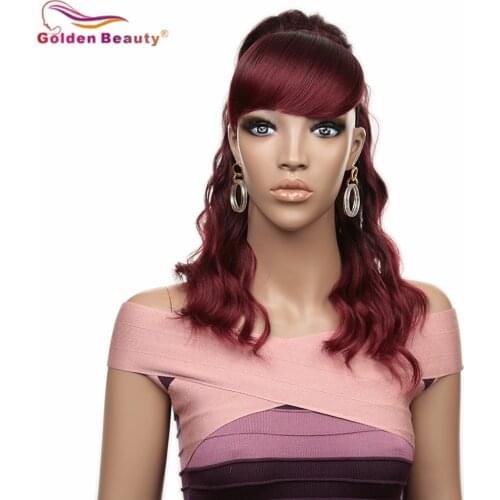 Golden Beauty False Bangs