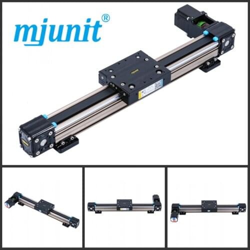 Mjunit MJ50 900mm stroke Fully Supported CNC Router Linear Motion Rail Steel Shaft Rod