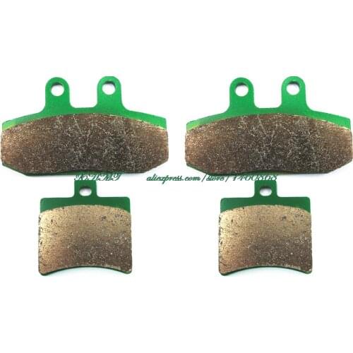 Disc Brake Pads Set For Aprilia Leonardo 250 1999 & Up/ Leonardo 300 2004 & Up/ Sportcity 125 Ie 2004&Up/ Sportcity 200 2004&Up